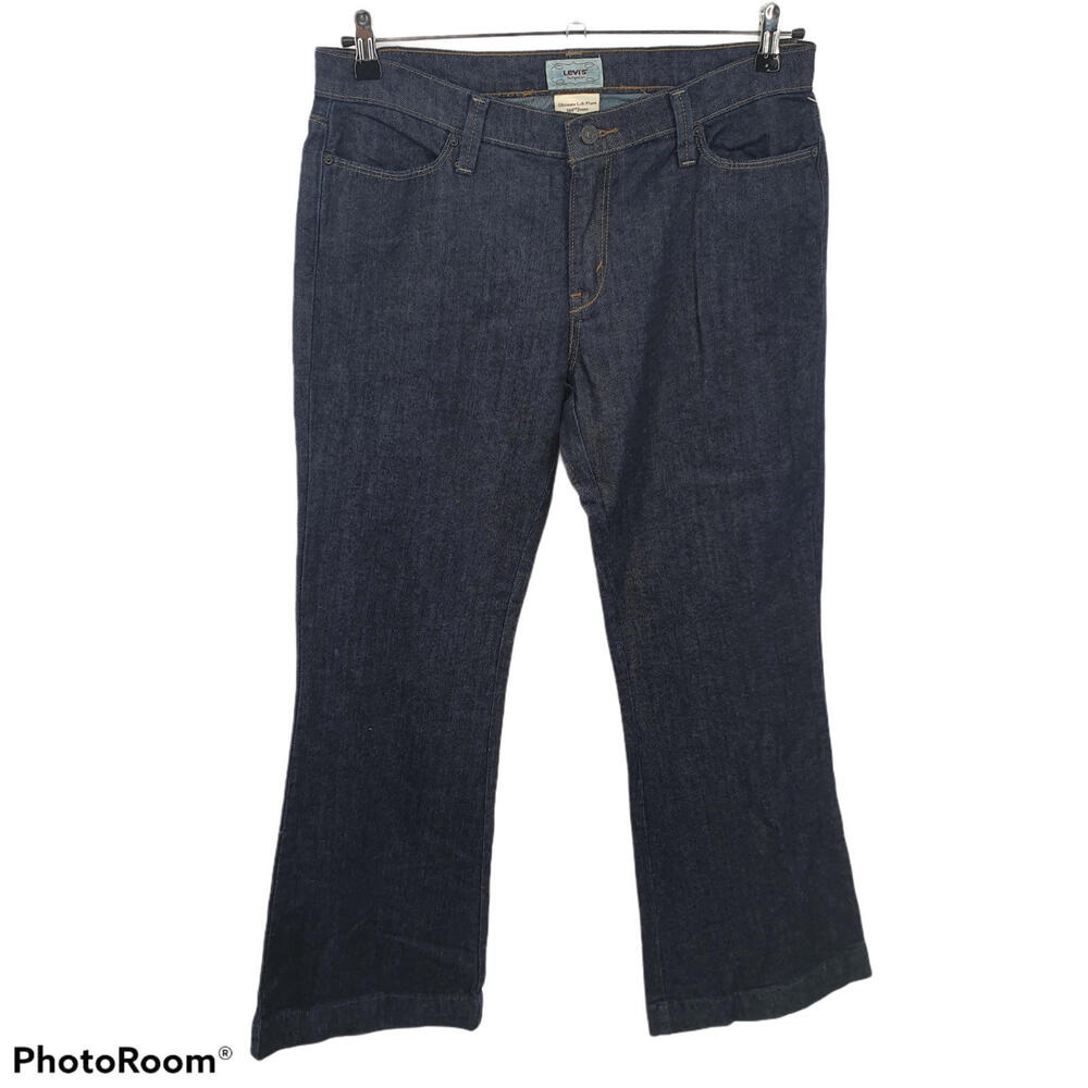 Levis 544 Jeans Womens 12‎ Medium Ultimate Lift Flare Stretch Dark Wash